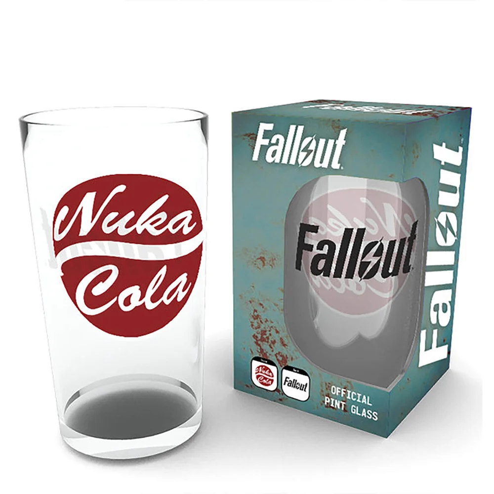 Fallout Nuka Cola Large Glasses 16oz Bild 1