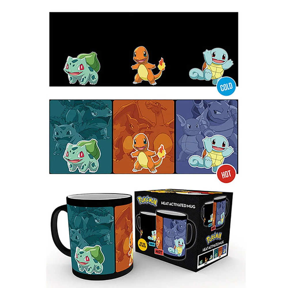 Pokémon Catch Em All Heat Change Mug Bild 1
