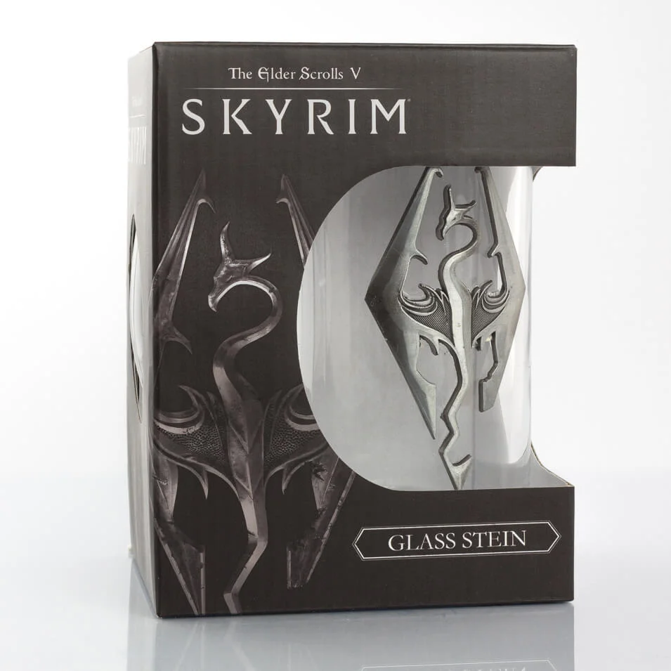 Skyrim Dragon Symbol Stein Bild 1