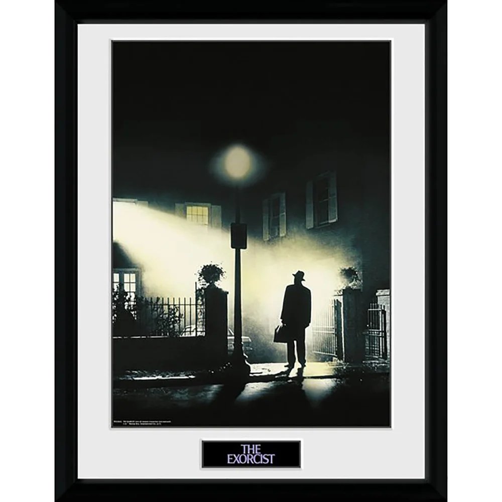 The Exorcist Key Art Framed Photograph 12 x 16 Inch Bild 1