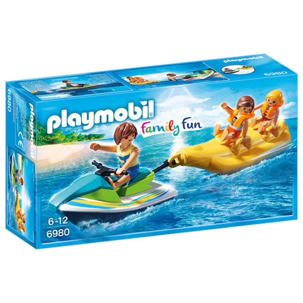 Playmobil Jetski mit Bananenboot (6980) Bild 1