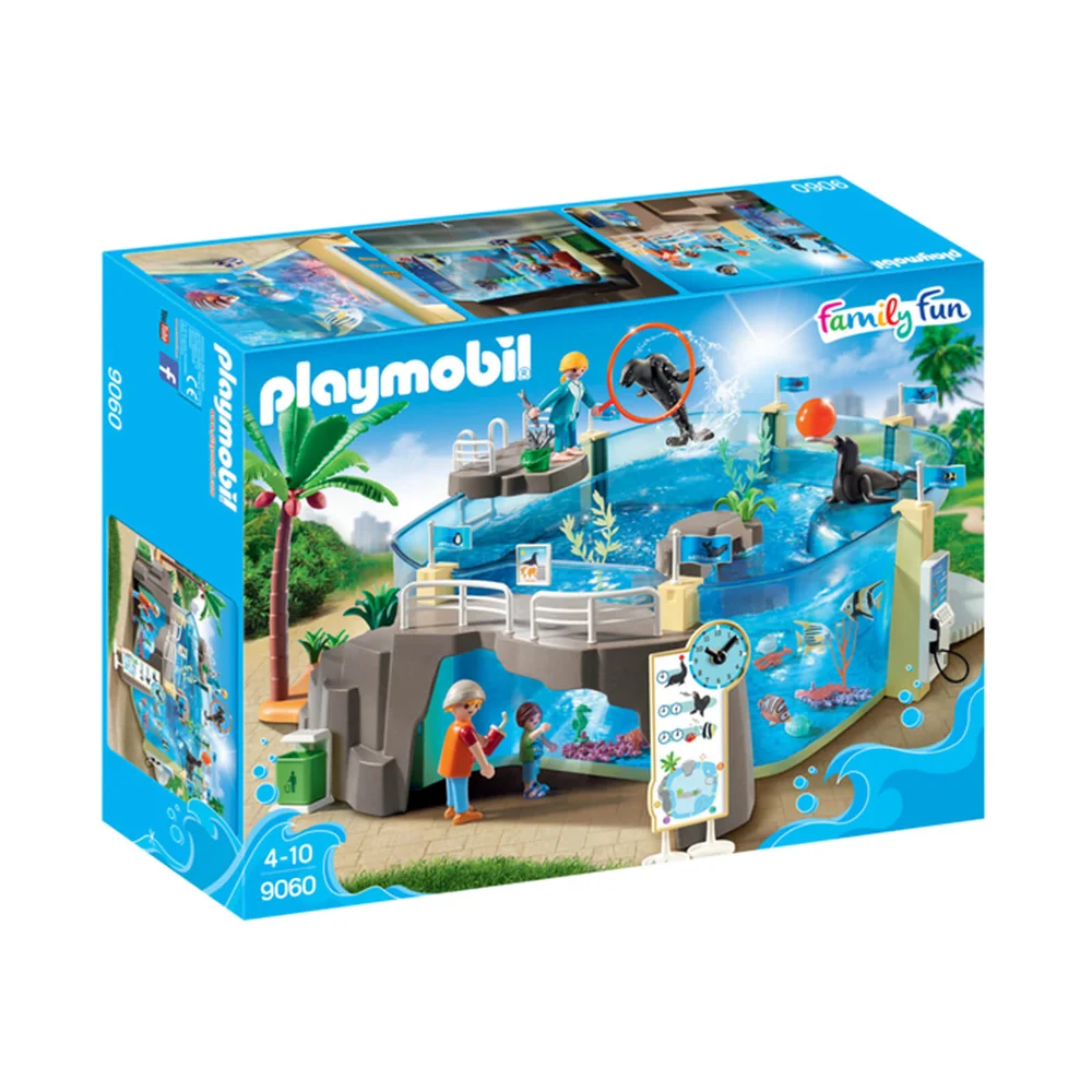 Playmobil Family Fun Aquarium mit befüllbarem Wassergehäuse (9060) Bild 1