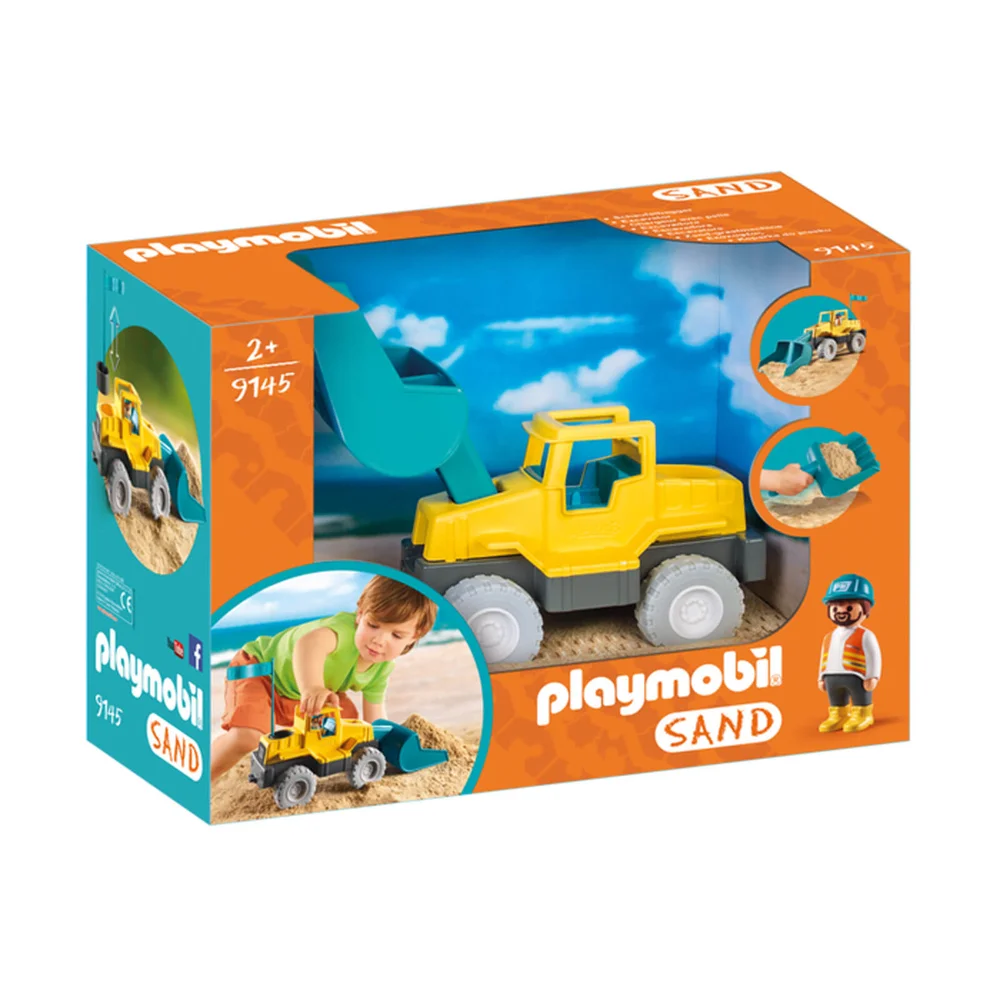 Playmobil Sandbagger mit abnehmbarer Schaufel (9145) Bild 1