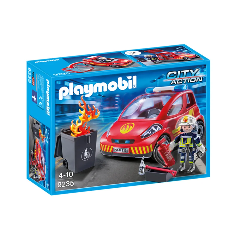 Playmobil feuerwehr einsatzfahrzeug (9235) Bild 1