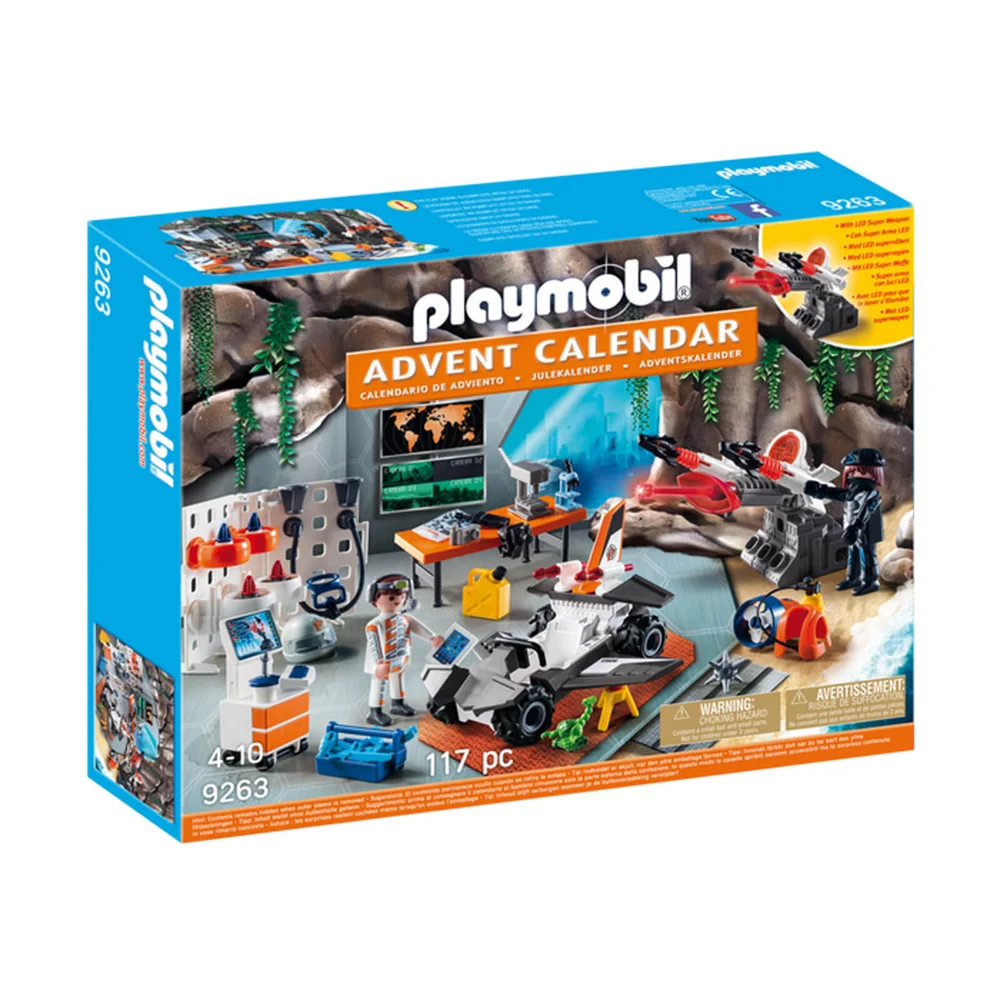 Playmobil Advent Calendar 'Top Agents' with LED Super Weapon (9263) Bild 1