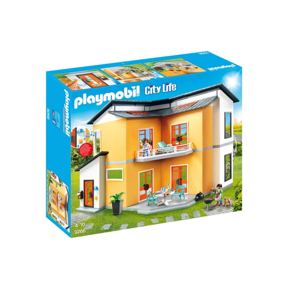Playmobil City Life Modernes Haus mit funktionierender Türklingel (9266) Bild 1