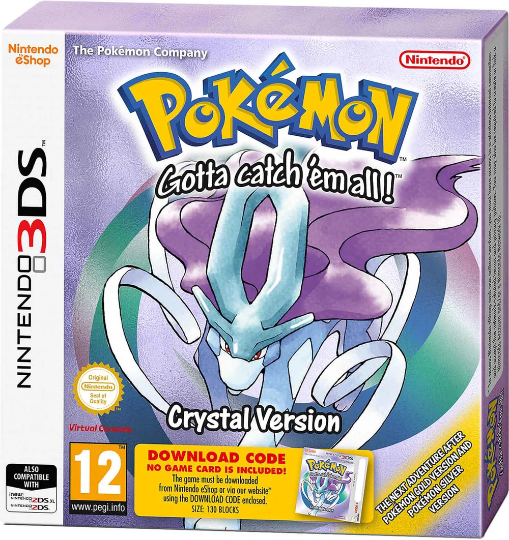 Pokémon Crystal Version (Packaged Download Code) Bild 1