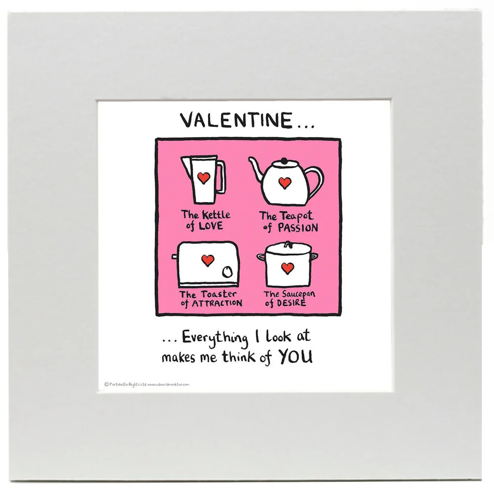 Edward Monkton Think of You Print Bild 1