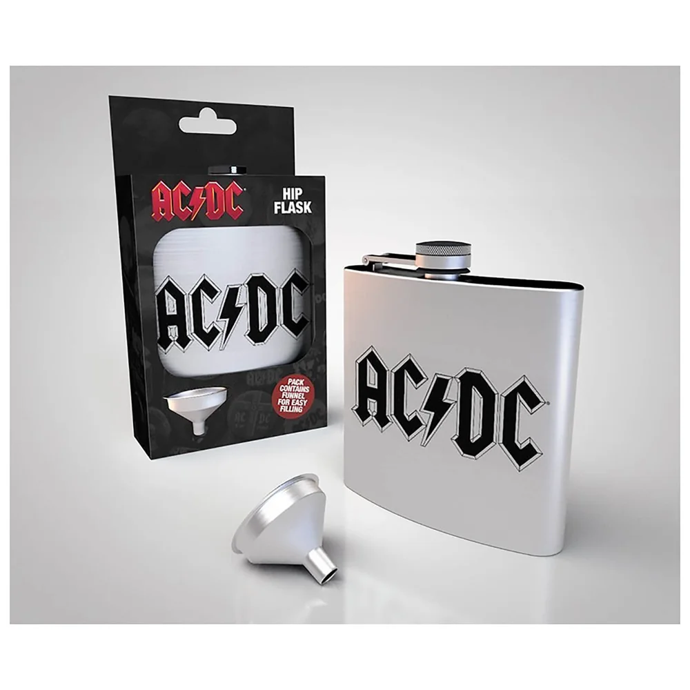 AC/DC Logo Hip Flask Bild 1