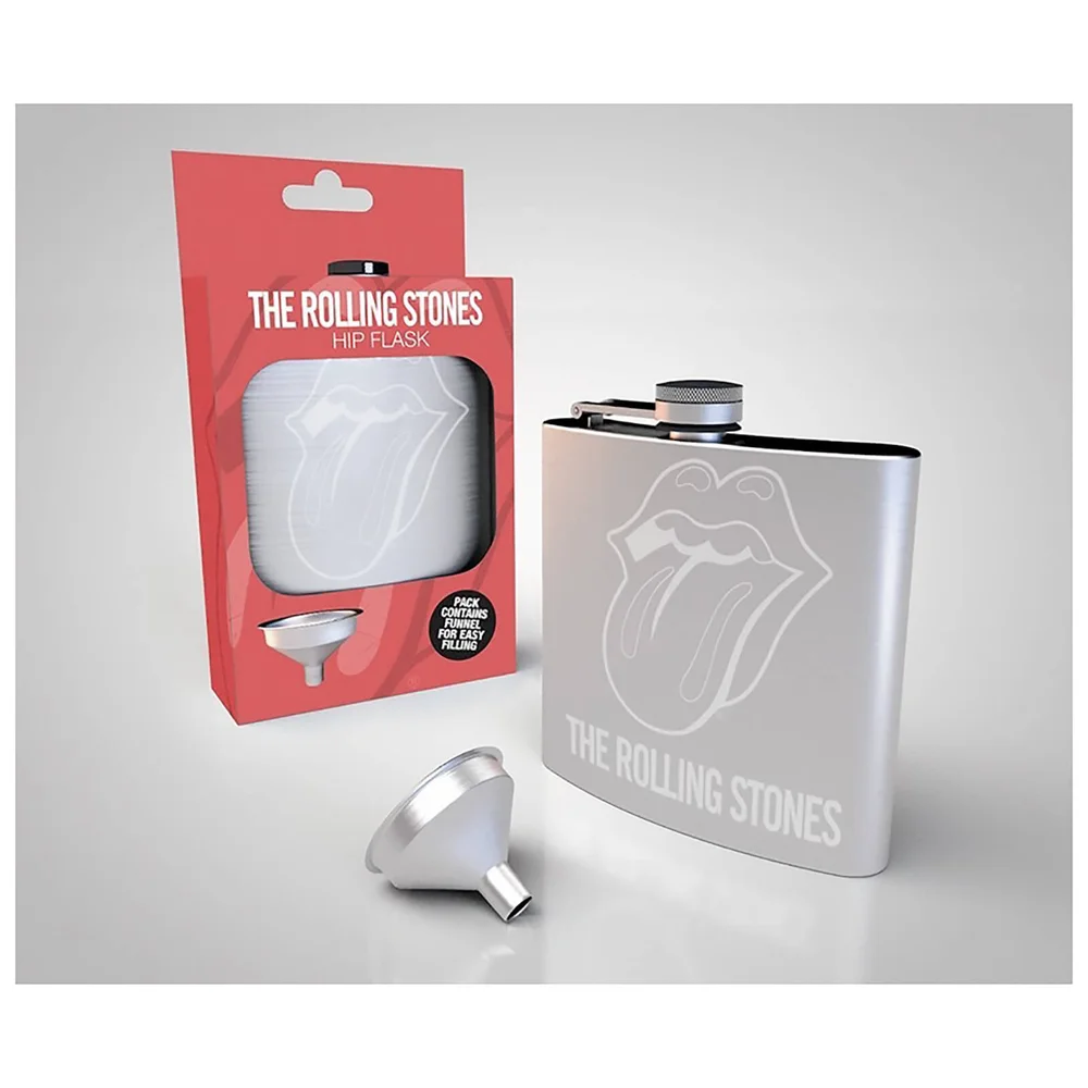 The Rolling Stones Logo Hip Flask Bild 1