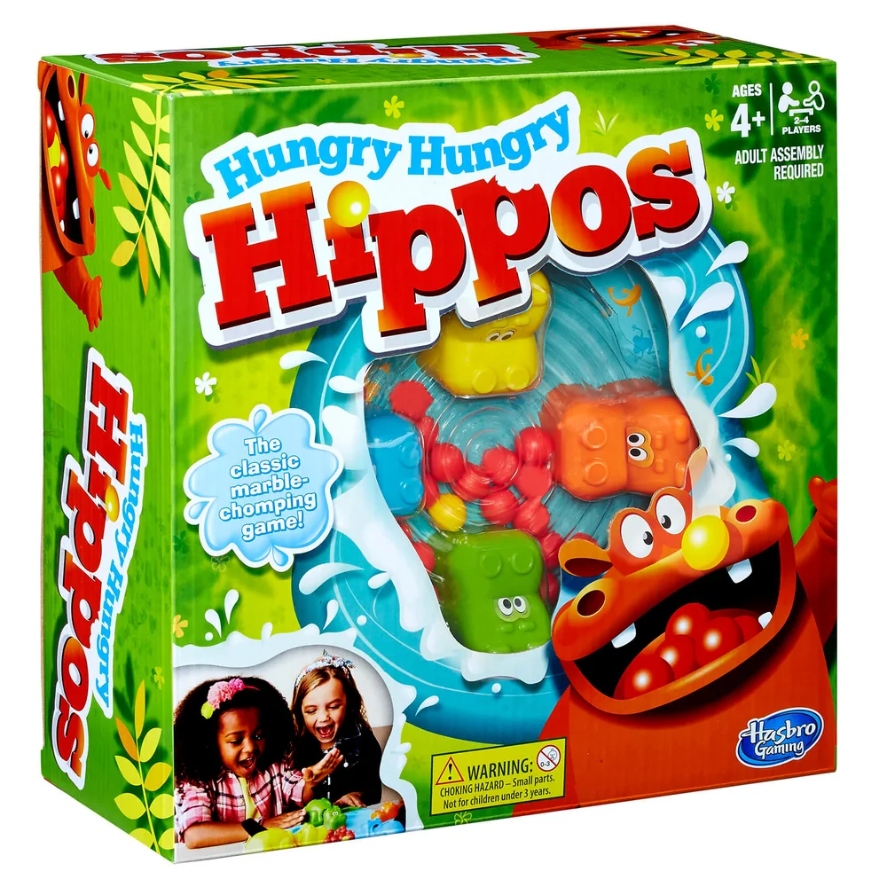 Hasbro Gaming Hungry Hungry Hippos Bild 1
