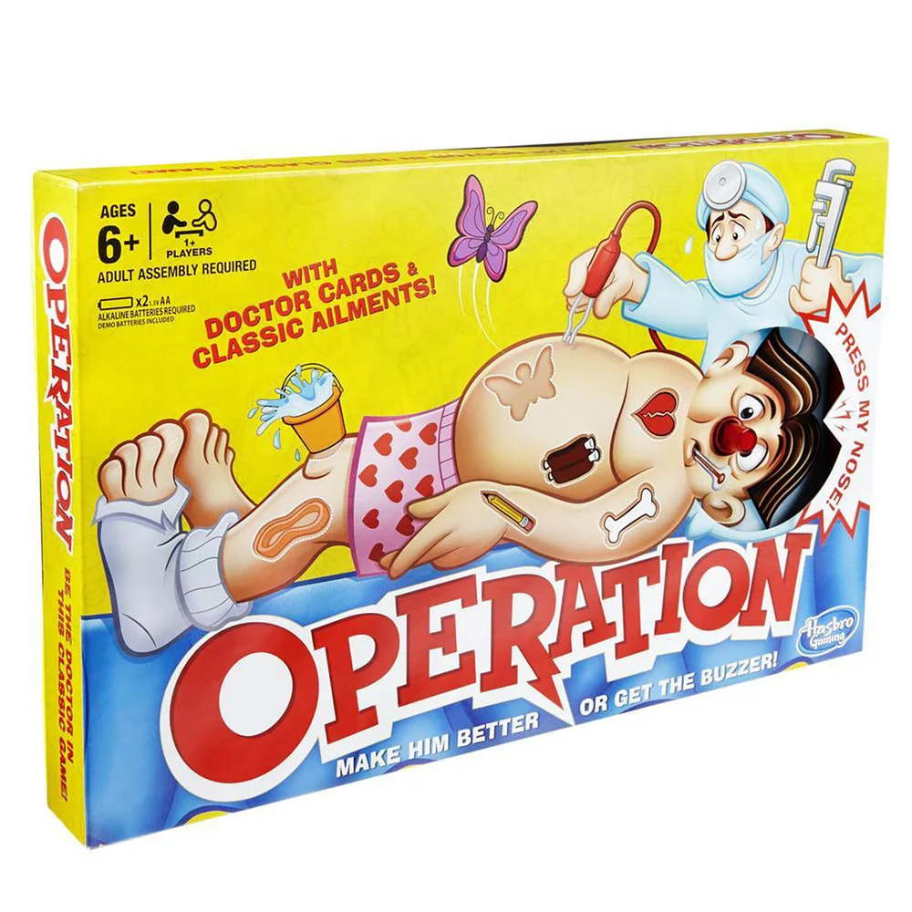 Hasbro Gaming Classic Operation Bild 1