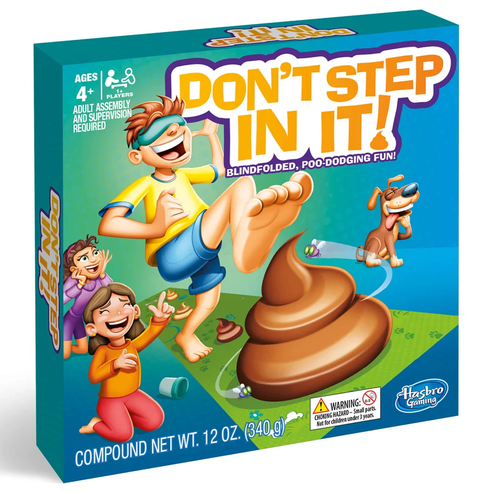 Hasbro Gaming "Don't Step in it!" Spiel Bild 1