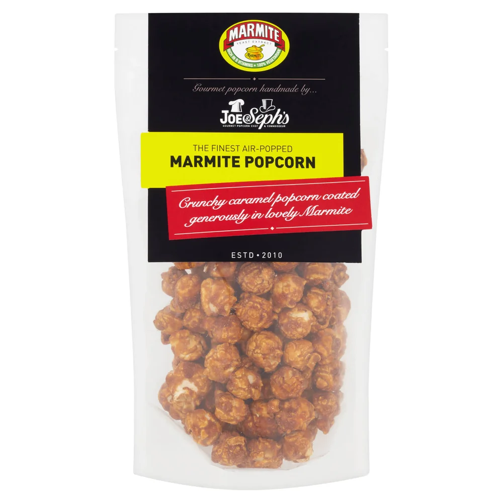 Joe & Sephs Marmite Popcorn - 120g Bild 1
