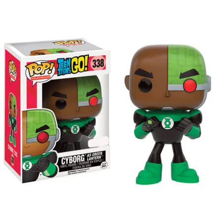 Teen Titans Go! Cyborg as Green Lantern EXC Pop! Vinyl Figure Bild 1
