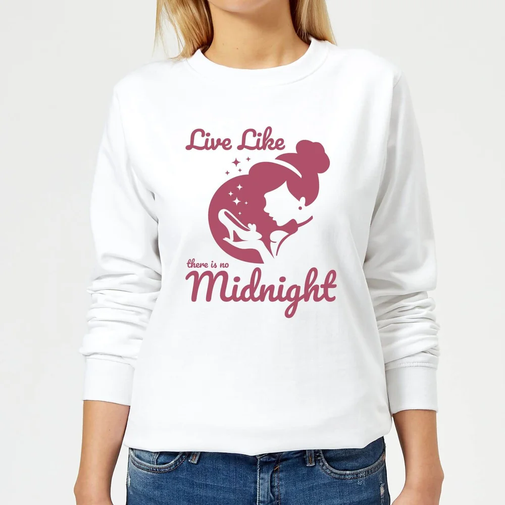 Disney Prinzessin Midnight Frauen Pullover - Weiß - S Bild 1