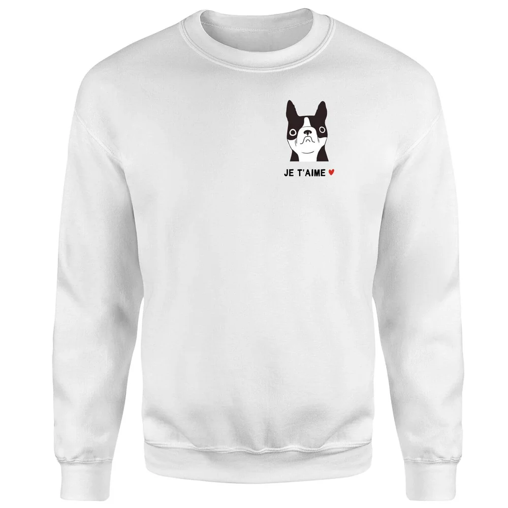 Je'Taime Pullover - Weiß - S - Weiß Bild 1