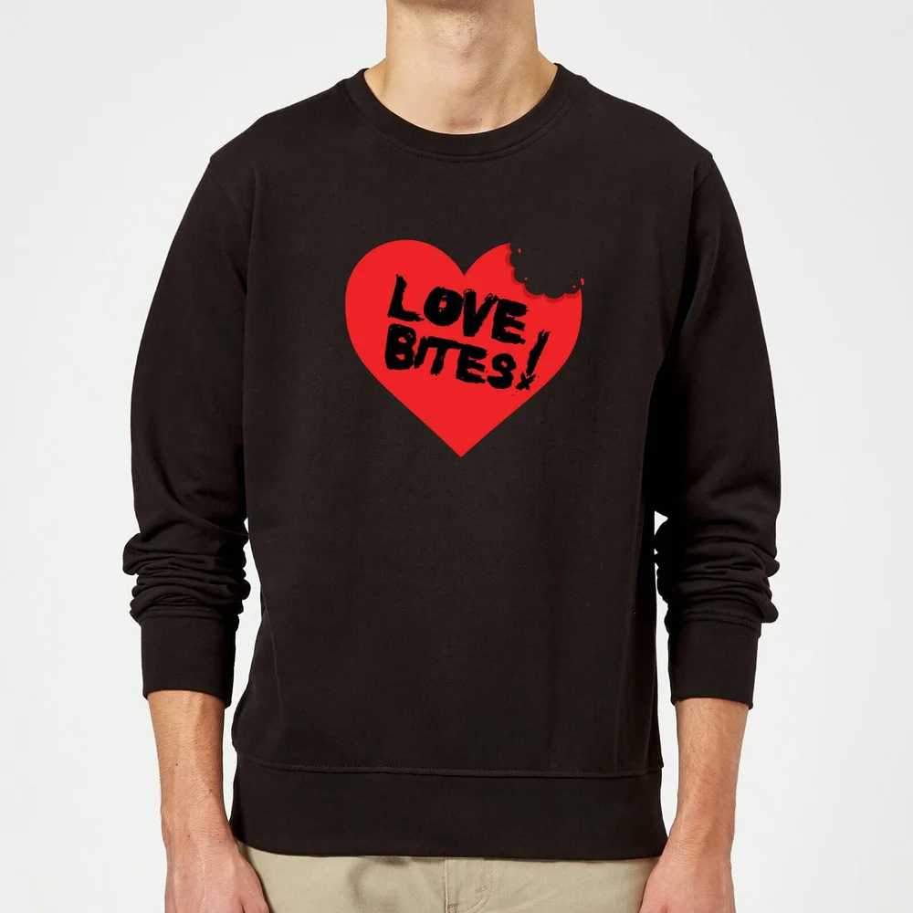 Love Bites Pullover - Schwarz - S - Schwarz Bild 1