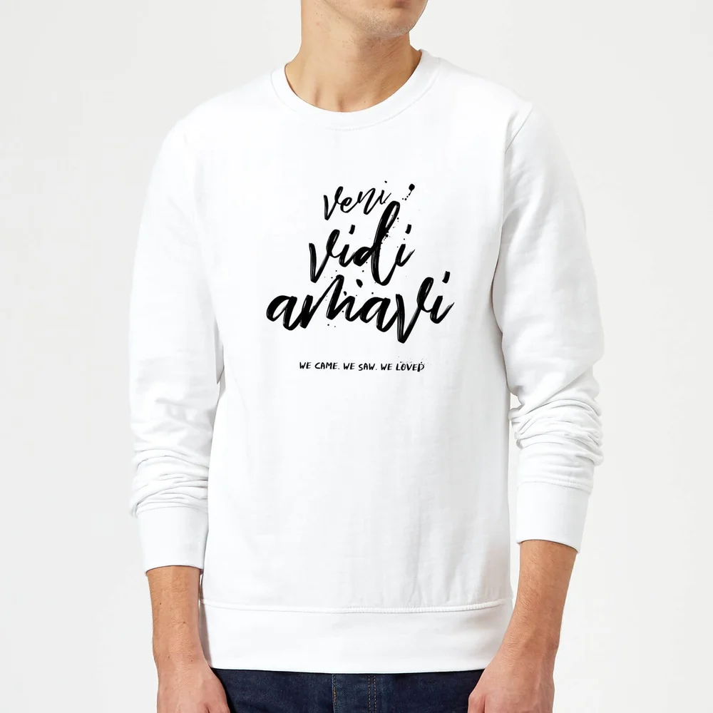 We Came. We Saw. We Loved. Pullover - Weiß - S - Weiß Bild 1