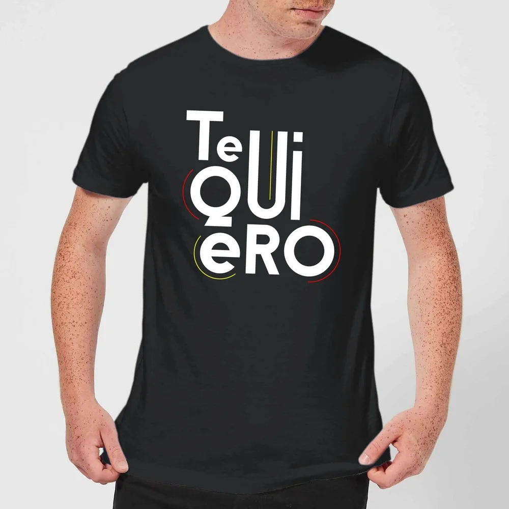 Te Quiero T-Shirt - Black - S - Schwarz Bild 1