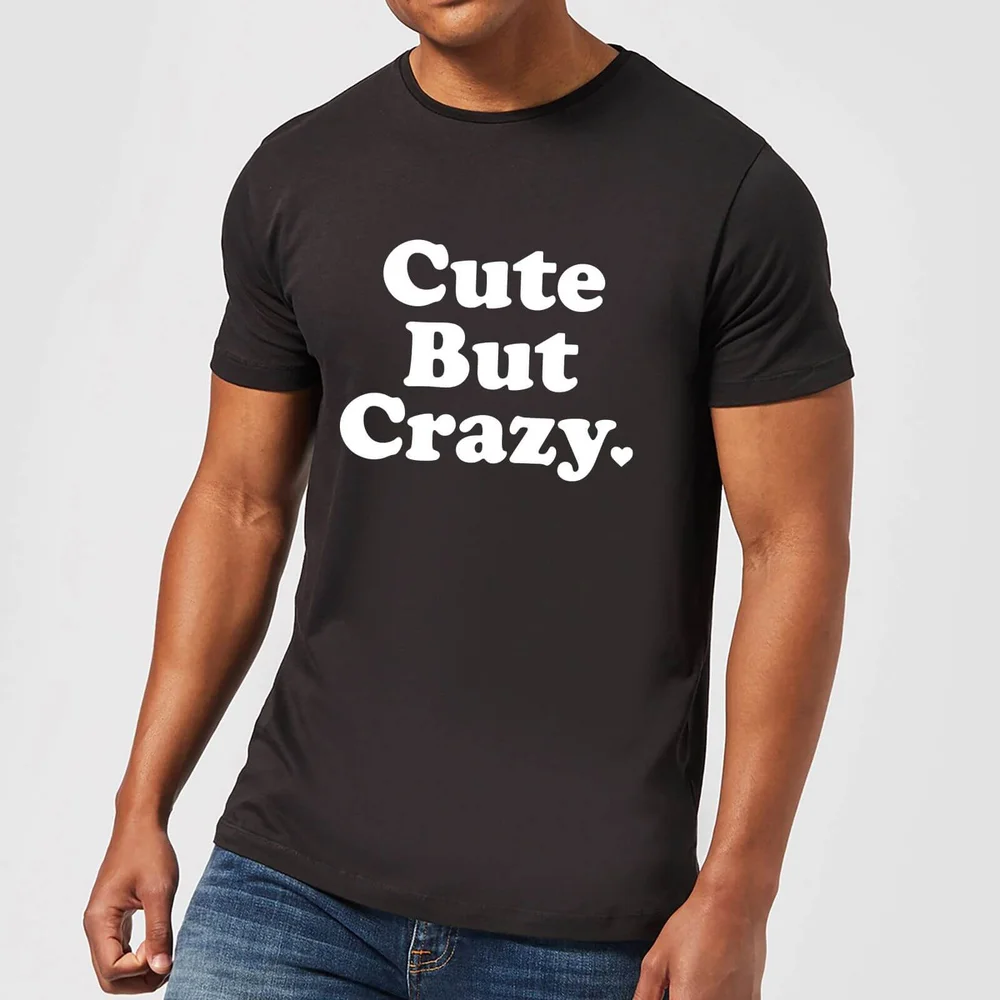 Cute But Crazy T-Shirt - Black - S - Schwarz Bild 1