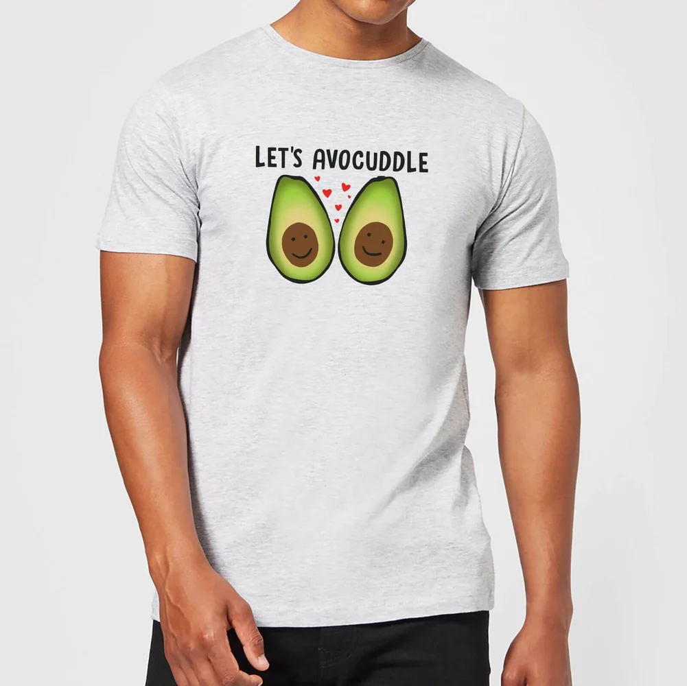 Lets Avocuddle T-Shirt - Grey - S - Grau Bild 1