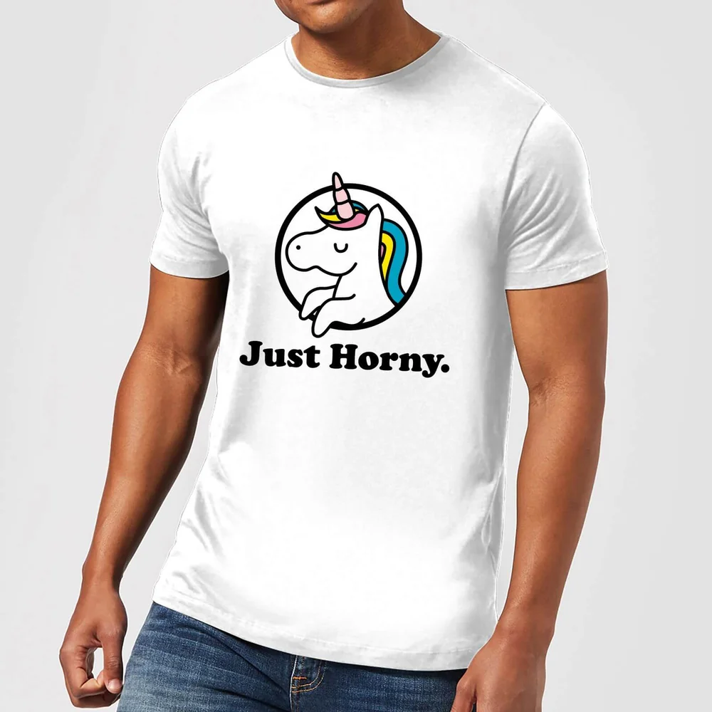 Just Horny T-Shirt - White - S - Weiß Bild 1