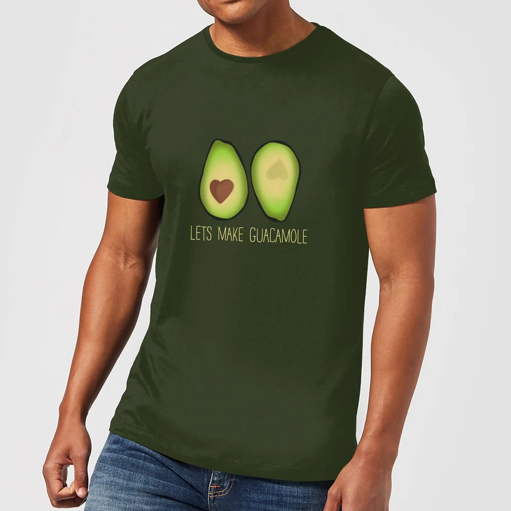 Lets Make Guacamole T-Shirt - Forest Green - S - Waldgrün Bild 1