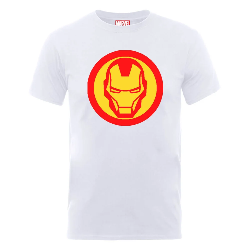 Marvel Avengers Assemble Iron Man Symbol Sweatshirt - White - S - Weiß Bild 1