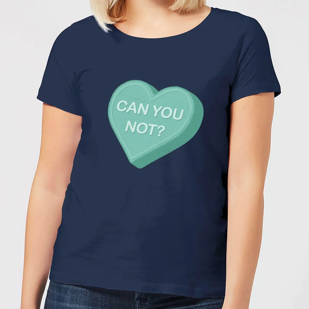 Can You Not Women's T-Shirt - Navy - S - Marineblau Bild 1