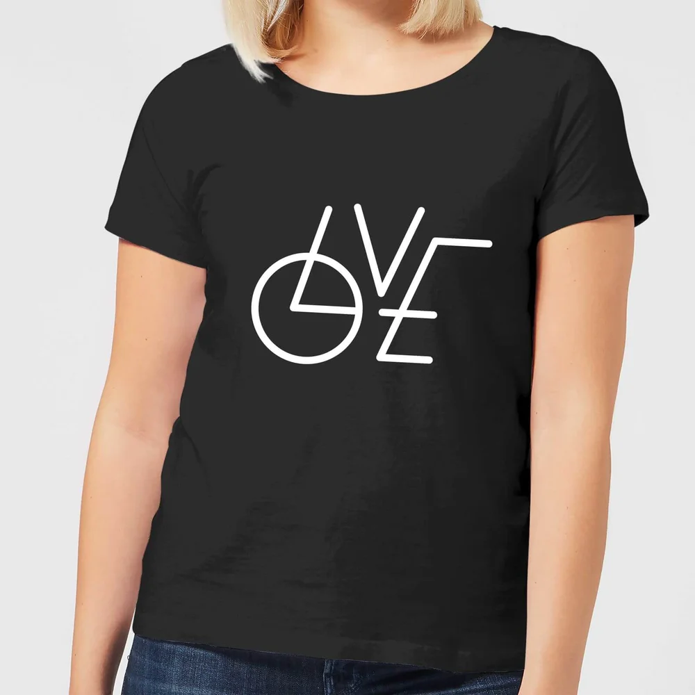 LOVE Modern Women's T-Shirt - Black - 3XL Bild 1