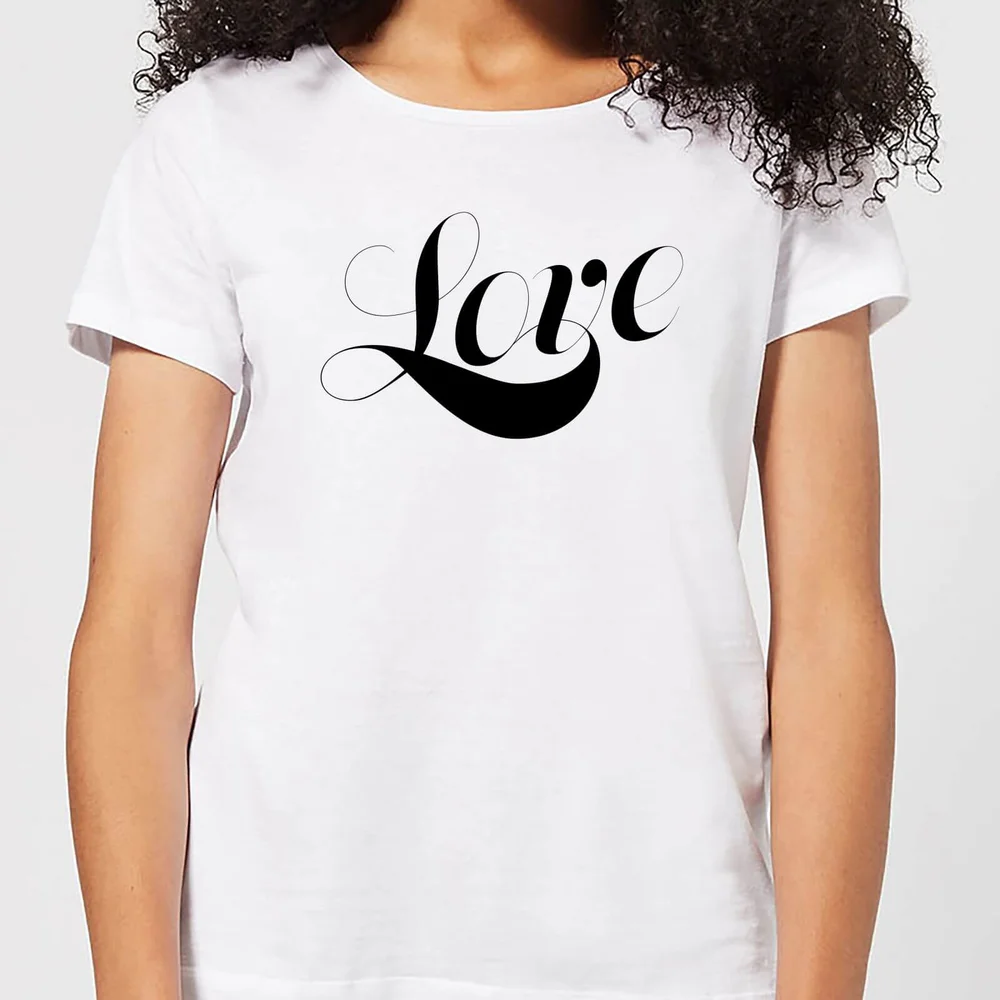 Love Women's T-Shirt - White - S - Weiß Bild 1