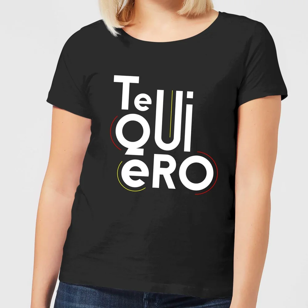 Te Quiero Women's T-Shirt - Black - 3XL Bild 1