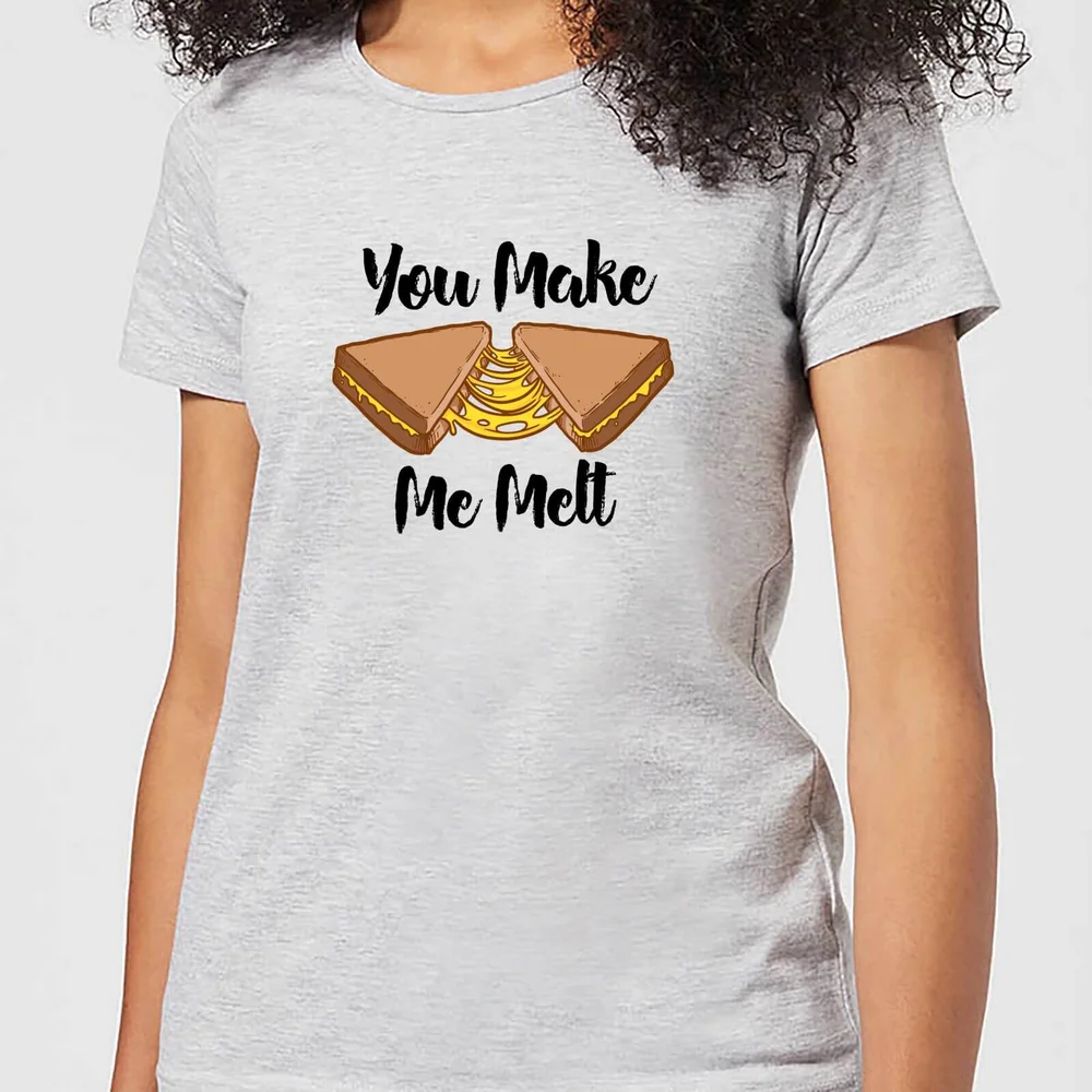You Make Me Melt Women's T-Shirt - Grey - S - Grau Bild 1