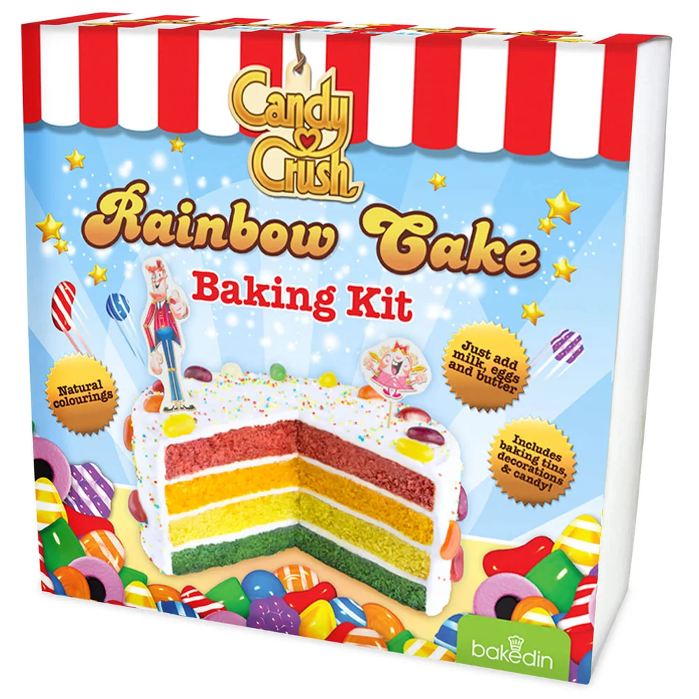 bakedin Candy Crush Regenbogenkuchen Bild 1