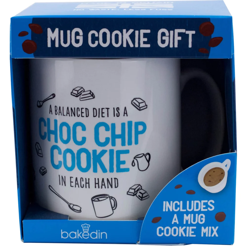 bakedin Chocolate Chip Cookie Mug Gift Set Bild 1