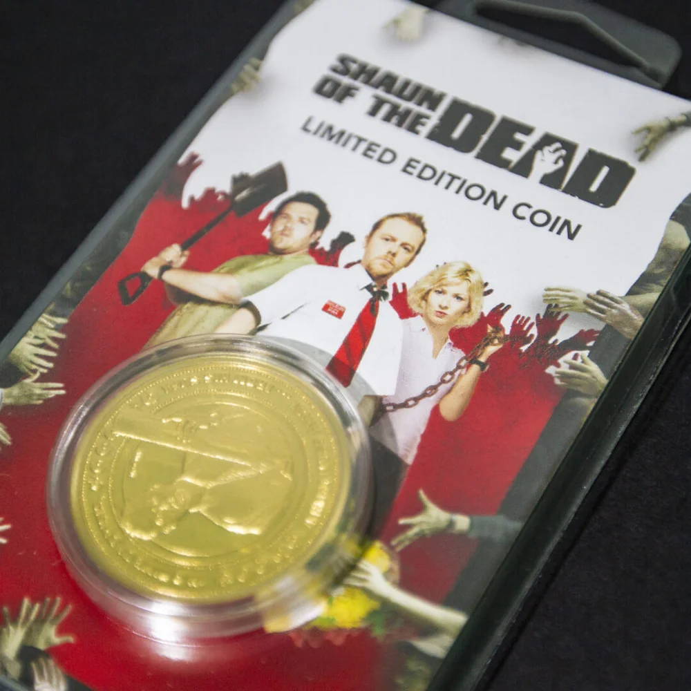 Shaun of the Dead Sammelmünze: Gold Variante - Zavvi Exklusiv (Limitiert auf 1000 Exemplare) Bild 1