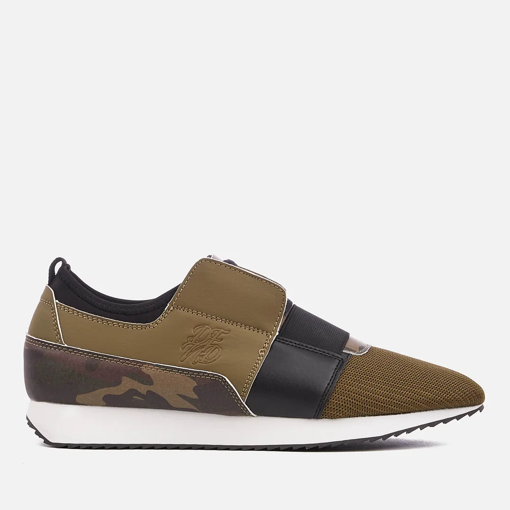 DFND Men's Woodford Trainers - Khaki Camo - UK 11 - Grün Bild 1