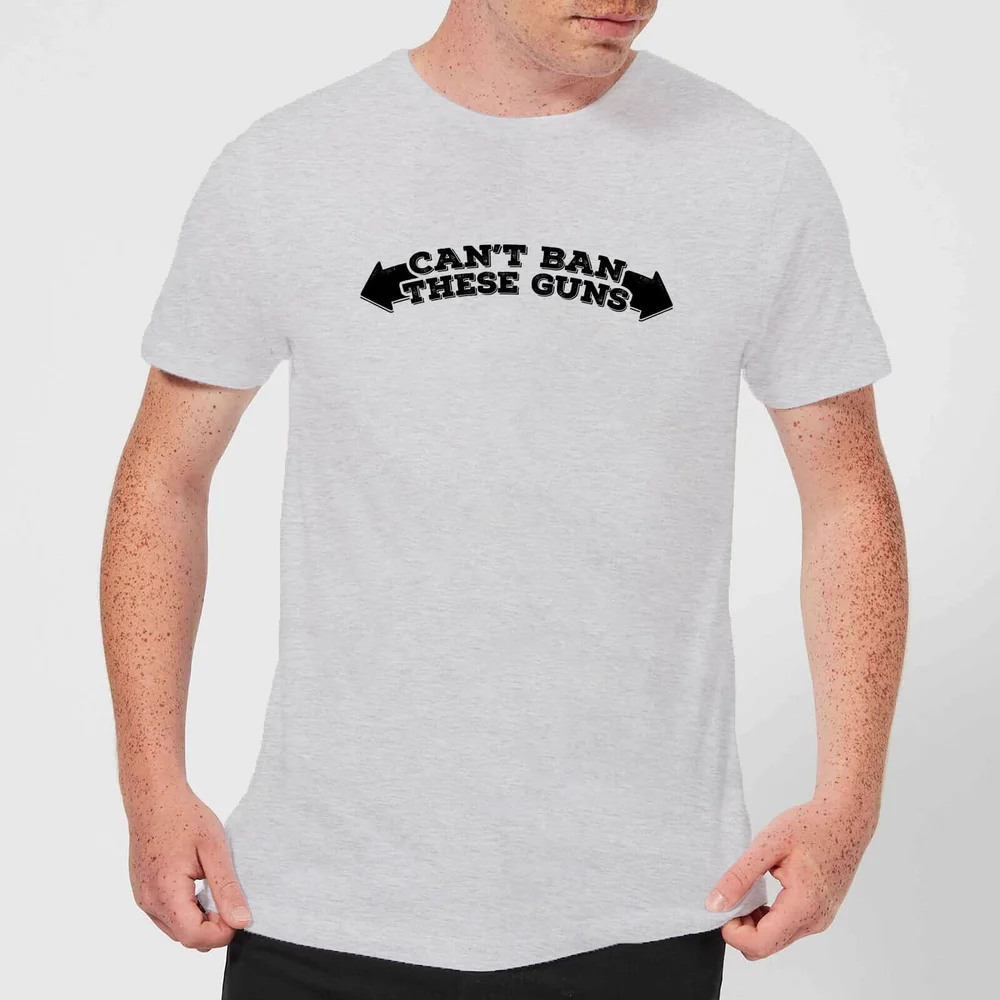 Can't Ban These Guns T-Shirt - Grey - S - Grau Bild 1