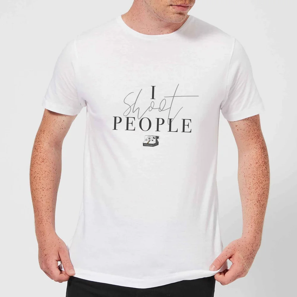 I Shoot People T-Shirt - White - S - Weiß Bild 1