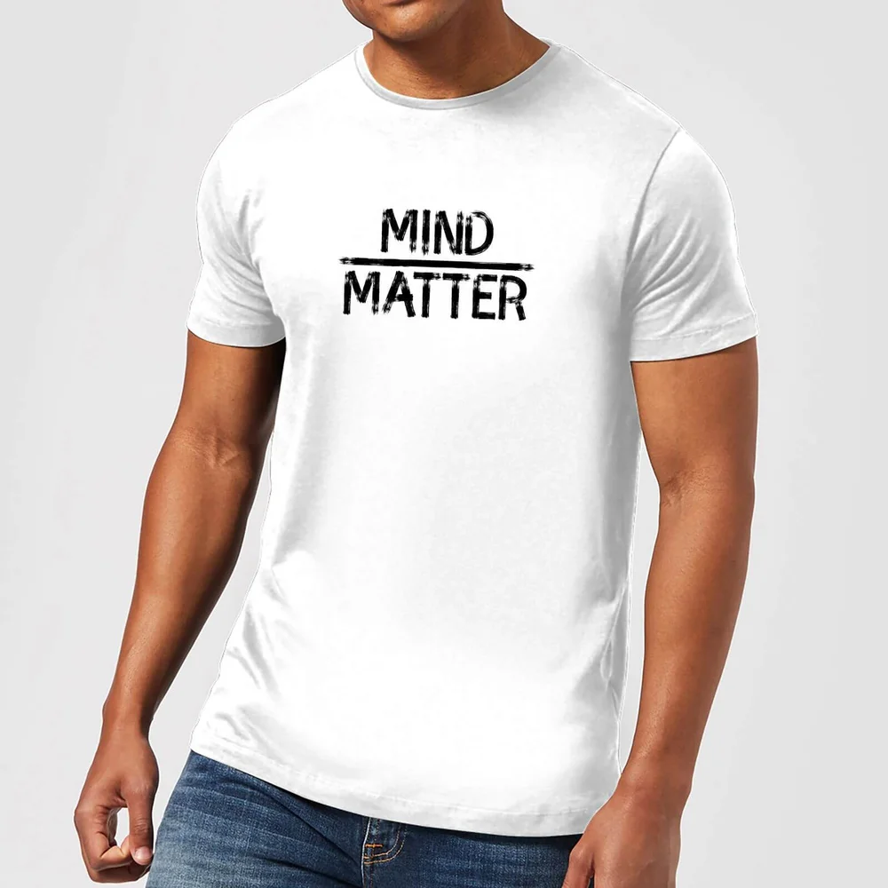 Mind Over Matter T-Shirt - White - S - Weiß Bild 1