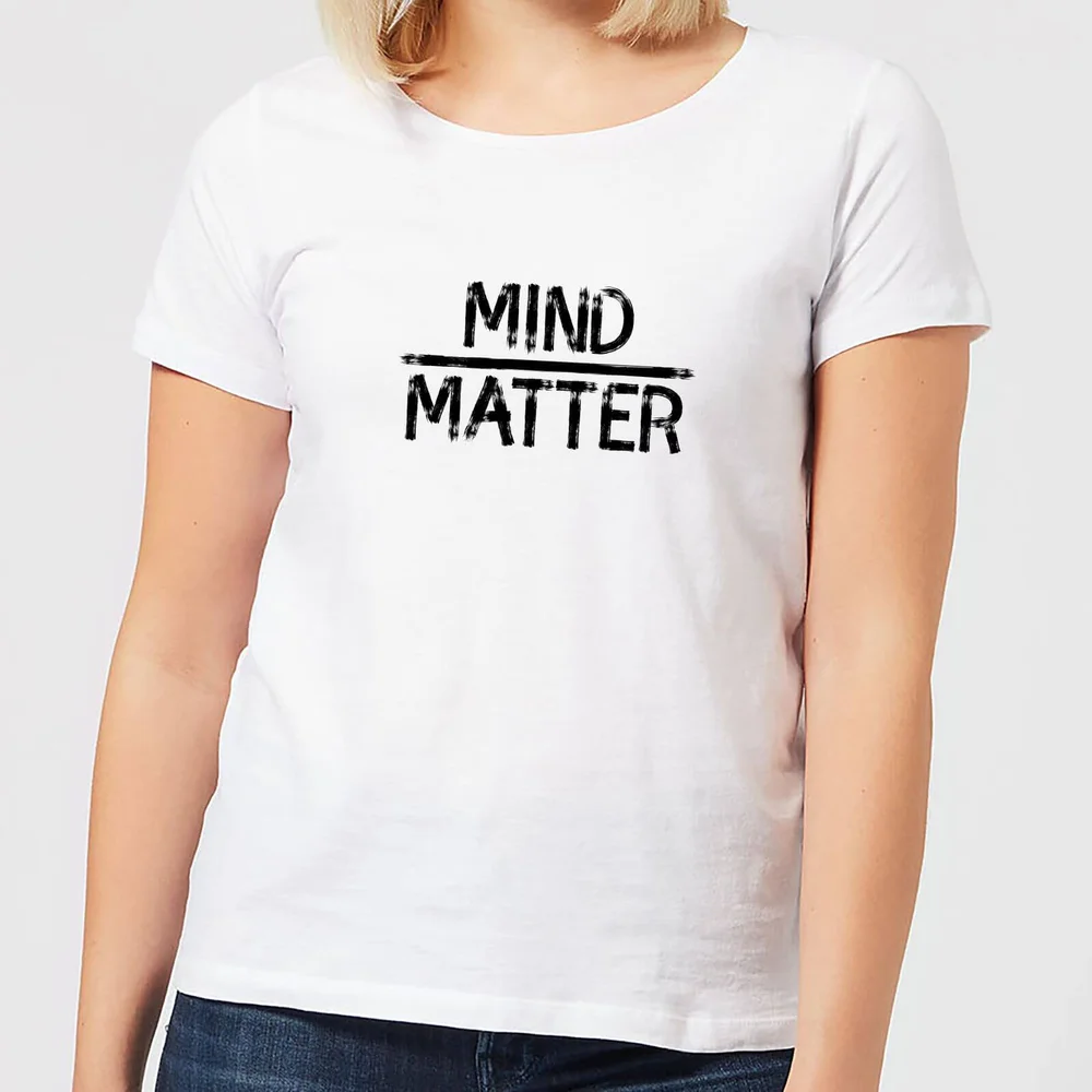 Mind Over Matter Women's T-Shirt - White - S - Weiß Bild 1