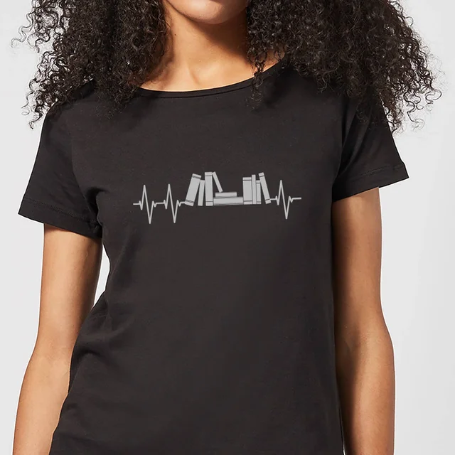 Heartbeat Books Women's T-Shirt - Black