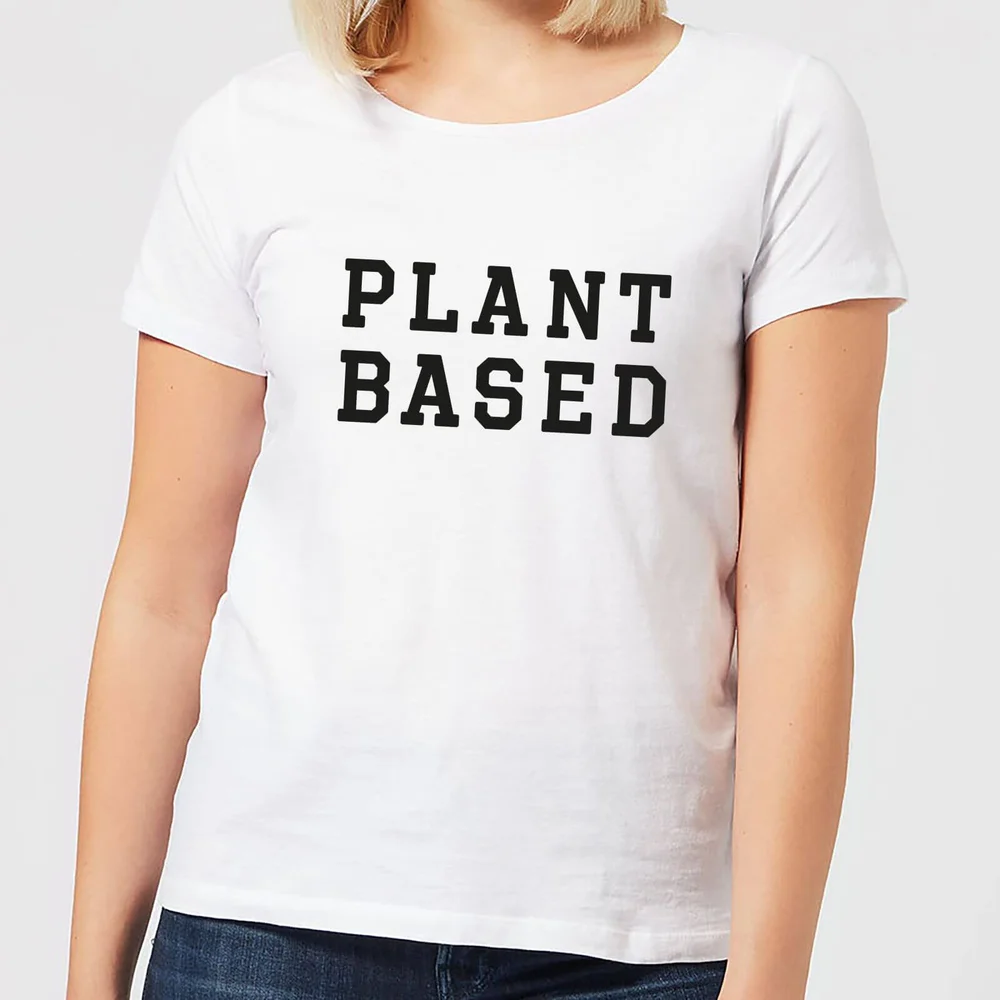 Plant Based Women's T-Shirt - White - S - Weiß Bild 1