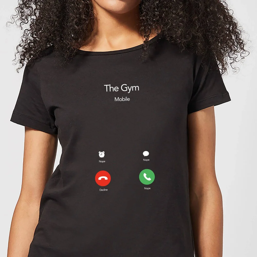 Gym Calling Women's T-Shirt - Black - 3XL Bild 1