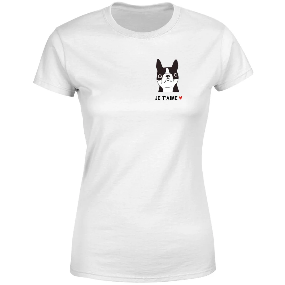 Je'Taime Women's T-Shirt - White - S - Weiß Bild 1