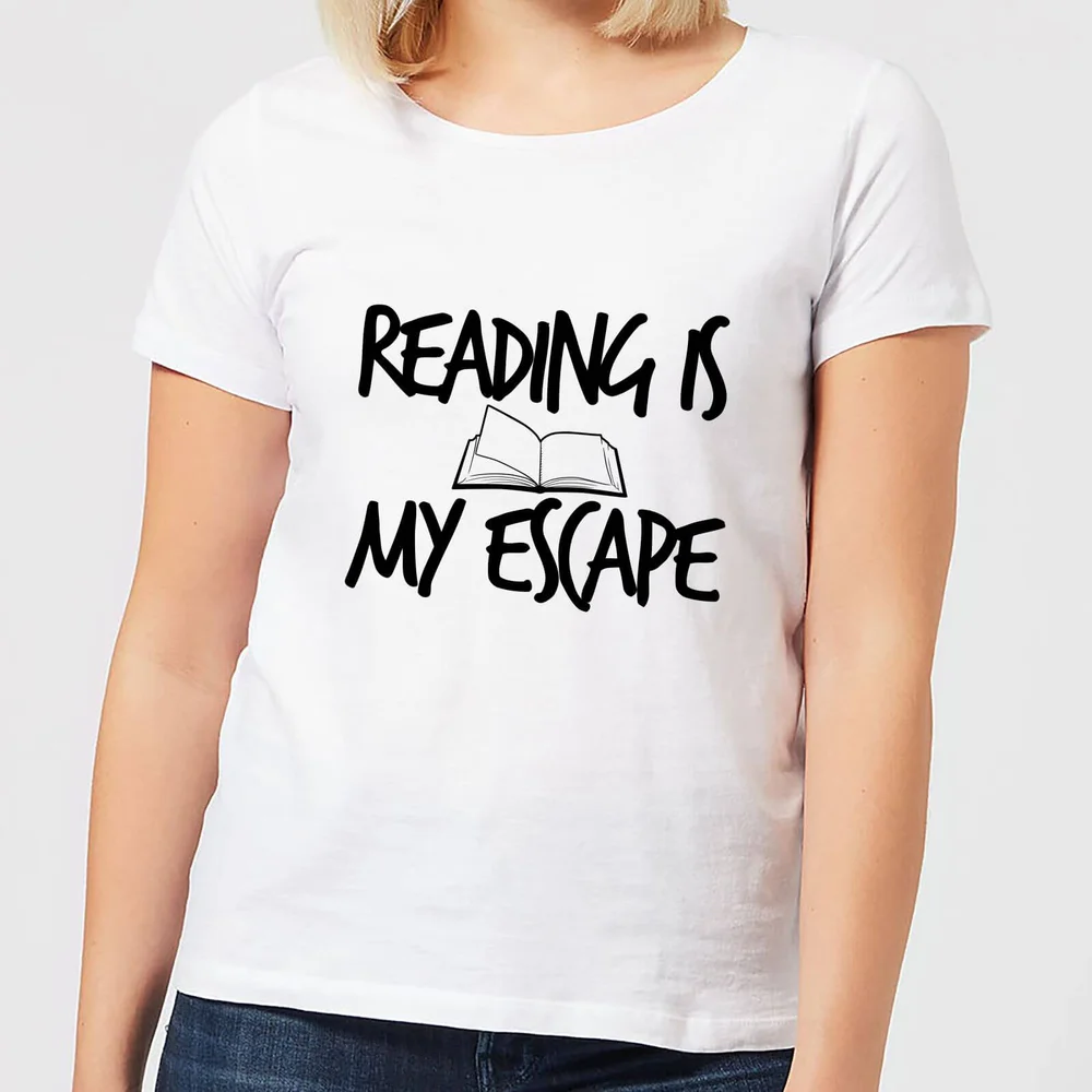 Reading Is My Escape Women's T-Shirt - White - S - Weiß Bild 1