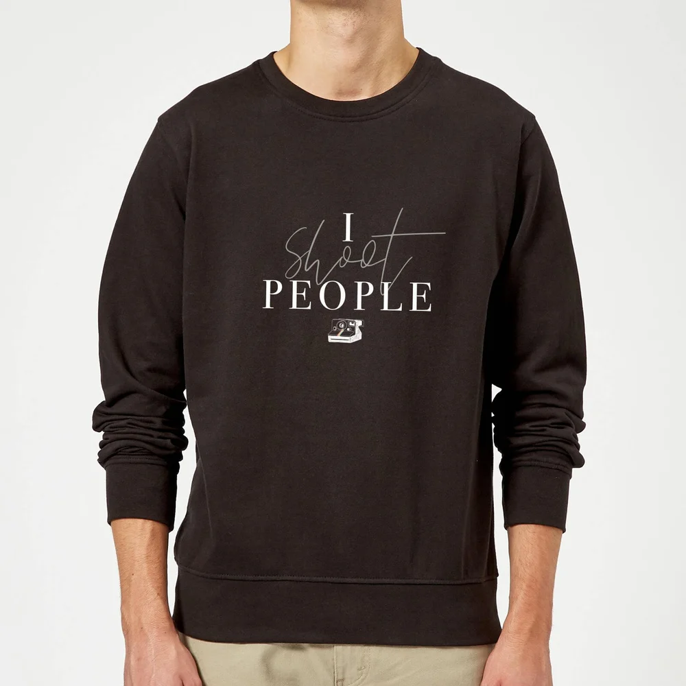 I Shoot People Sweatshirt - Black - S - Schwarz Bild 1