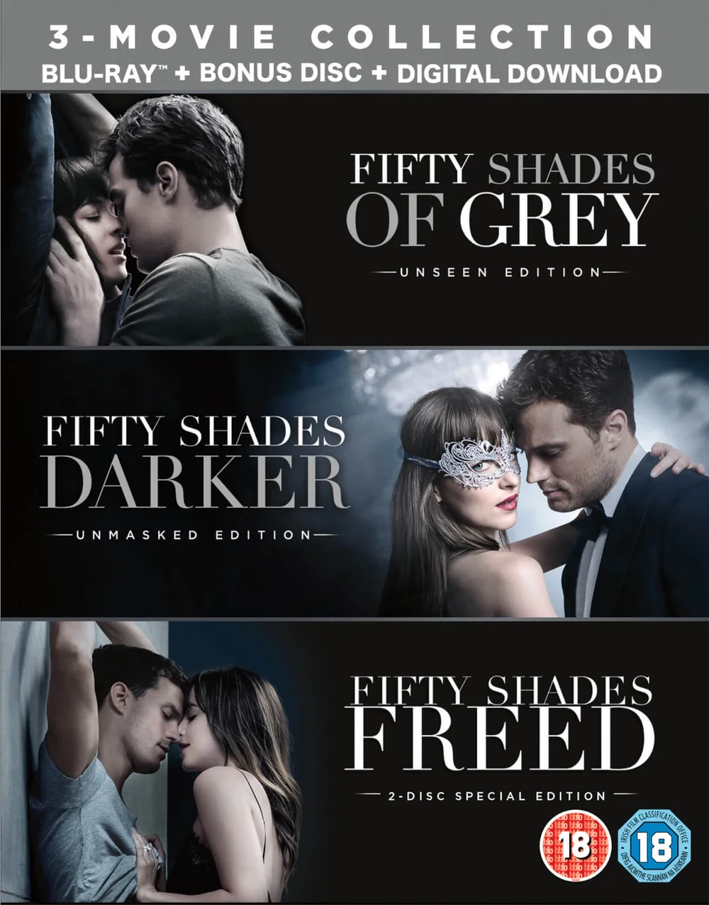 Fifty Shades Freed - 3 Movie Boxset Bild 1