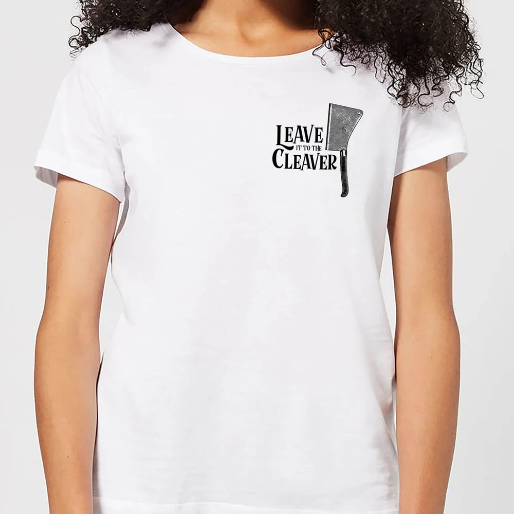Leave It To The Cleaver Women's T-Shirt - White - S - Weiß Bild 1